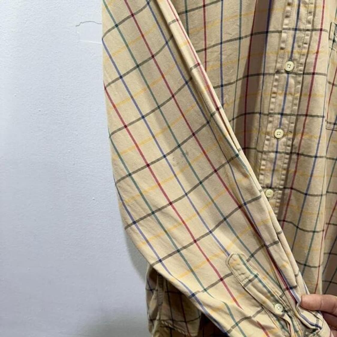 버버리 노바 체크 셔츠 (XL)   상품이미지3