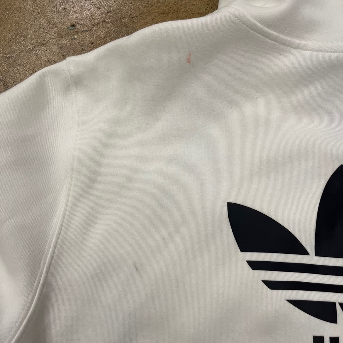 [정품/XL] 아디다스 민트 그래픽 화이트 후드집업 b16 상품이미지4