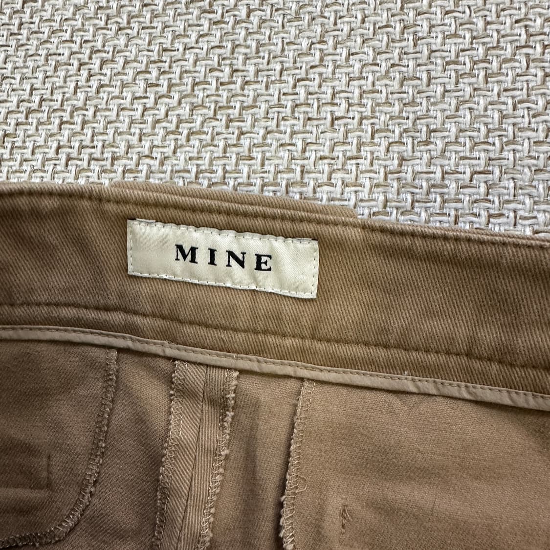 67-98 한섬 마인 면 팬츠 0401D 상품이미지3