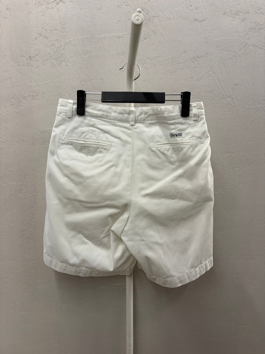 폴로 랄프로렌 화이트 타일러 쇼츠 30-34 상품이미지6