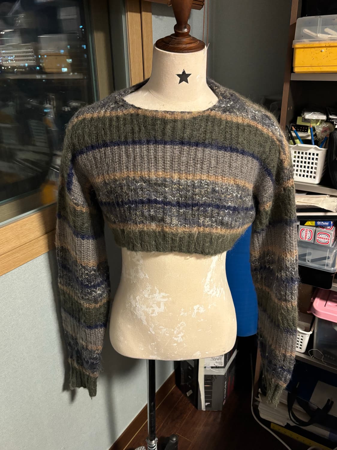 perverze 크롭 니트 상품이미지8