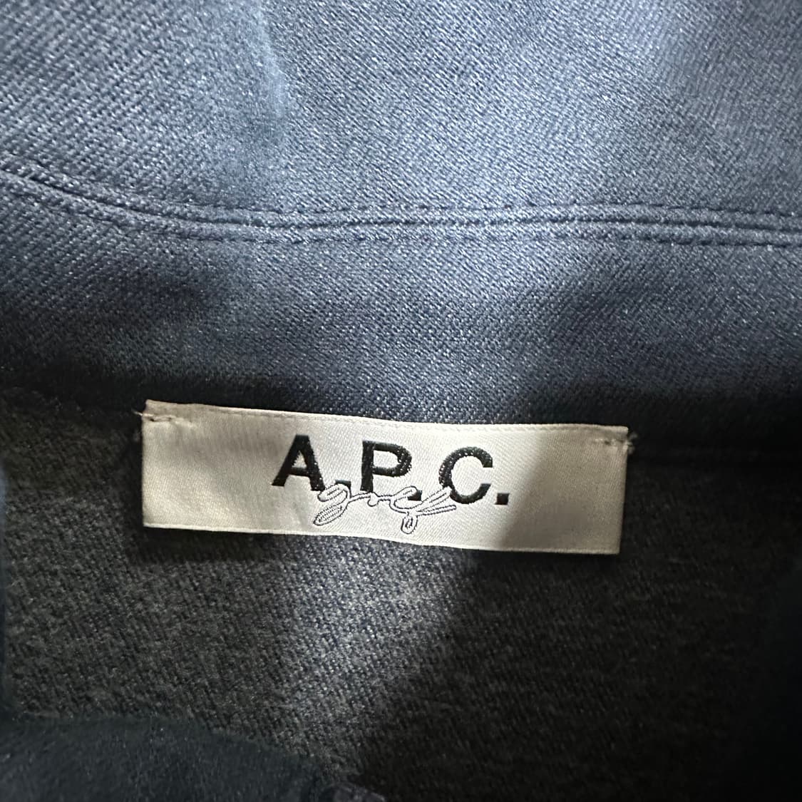 ✨ (바배) A.P.C 아페쎄 골프 반집업 스웻 셔츠 맨투맨 상품이미지3