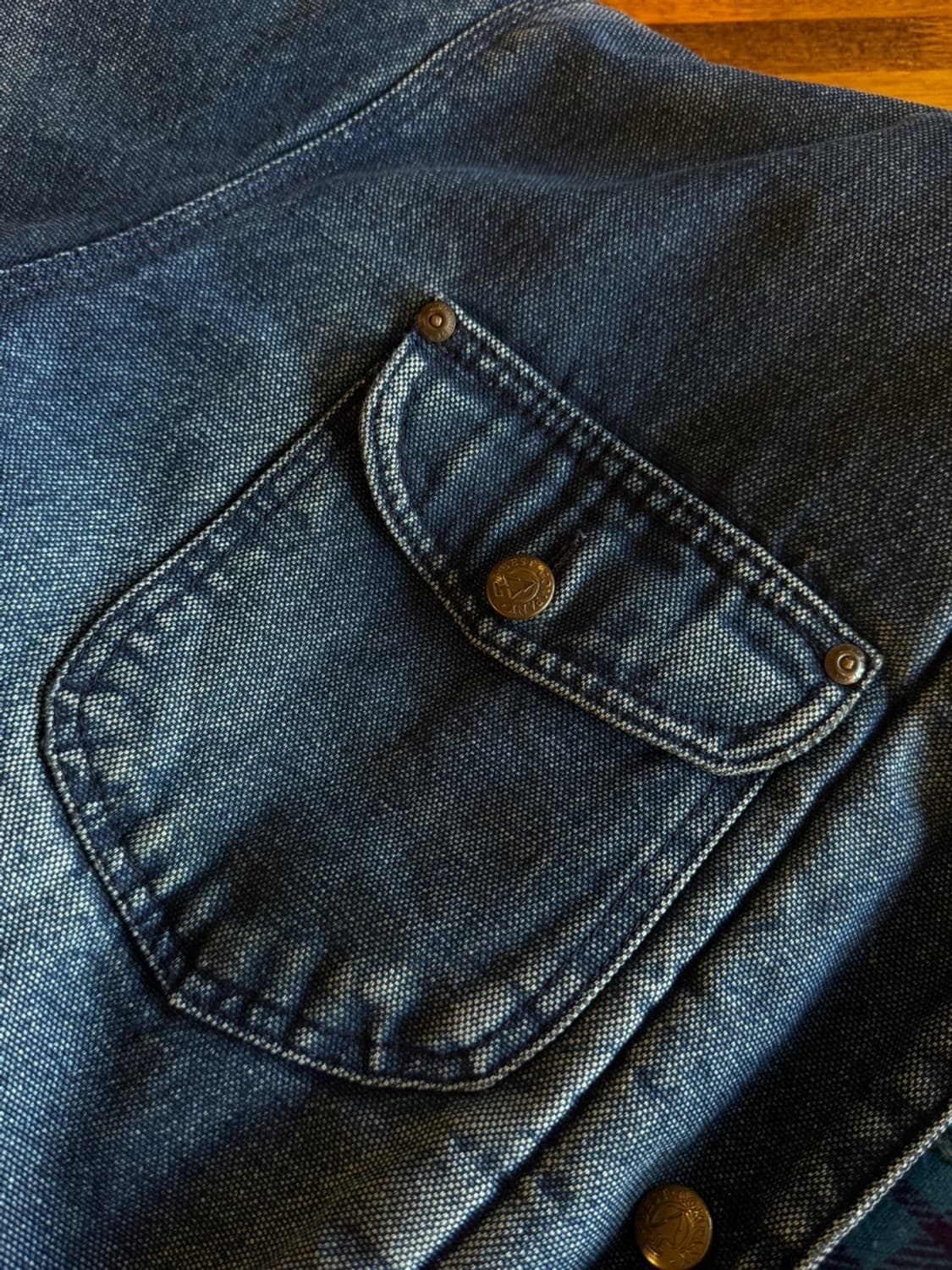 베스트 컴퍼니 데님 워크 자켓 100~105 상품이미지5