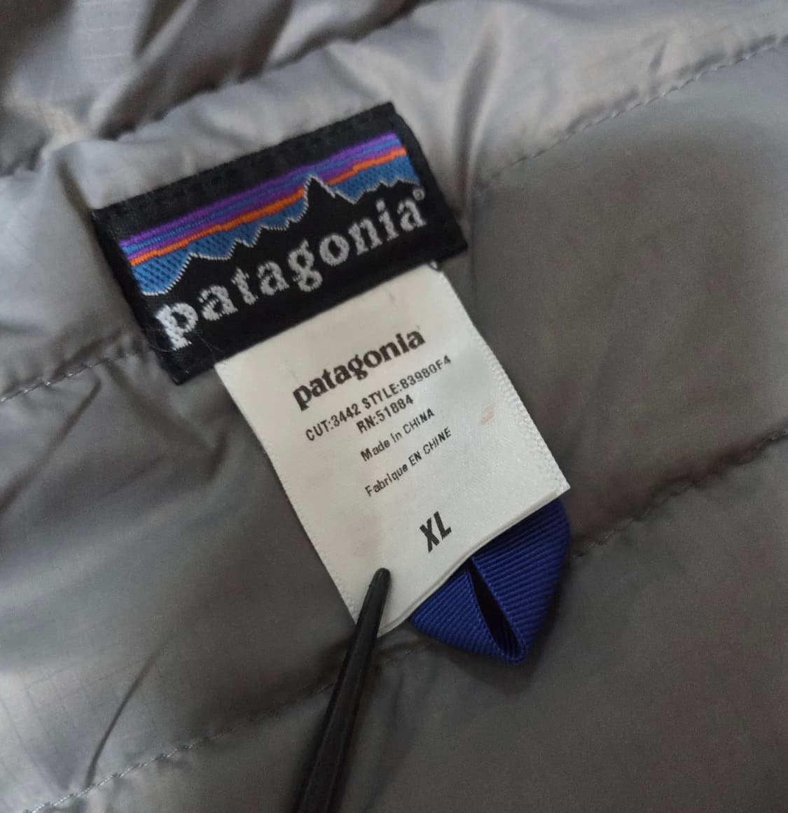 (XL)파타고니아 04s 마이크로 퍼프 로얄블루 패딩 풀오버 상품이미지6