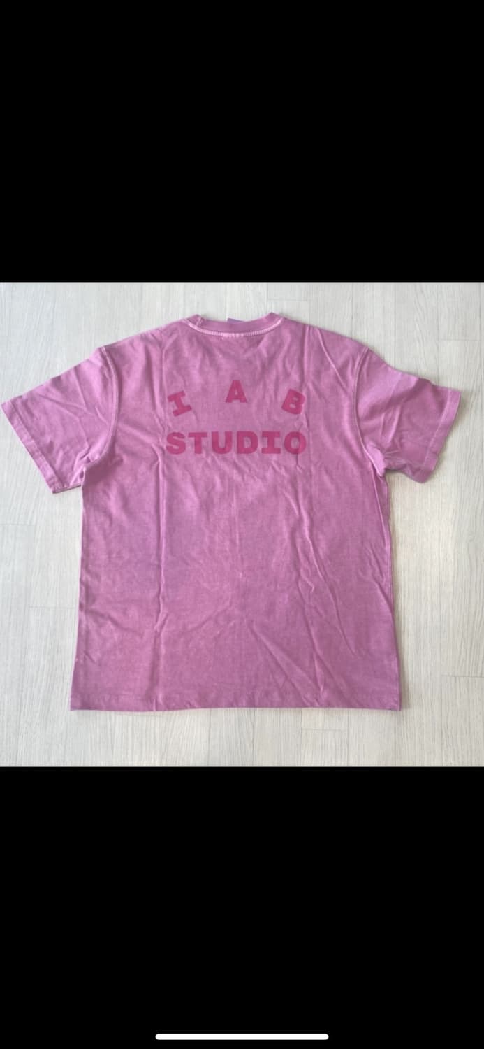 아이앱스튜디오 피그먼트 반팔티 마젠타 L 상품이미지4