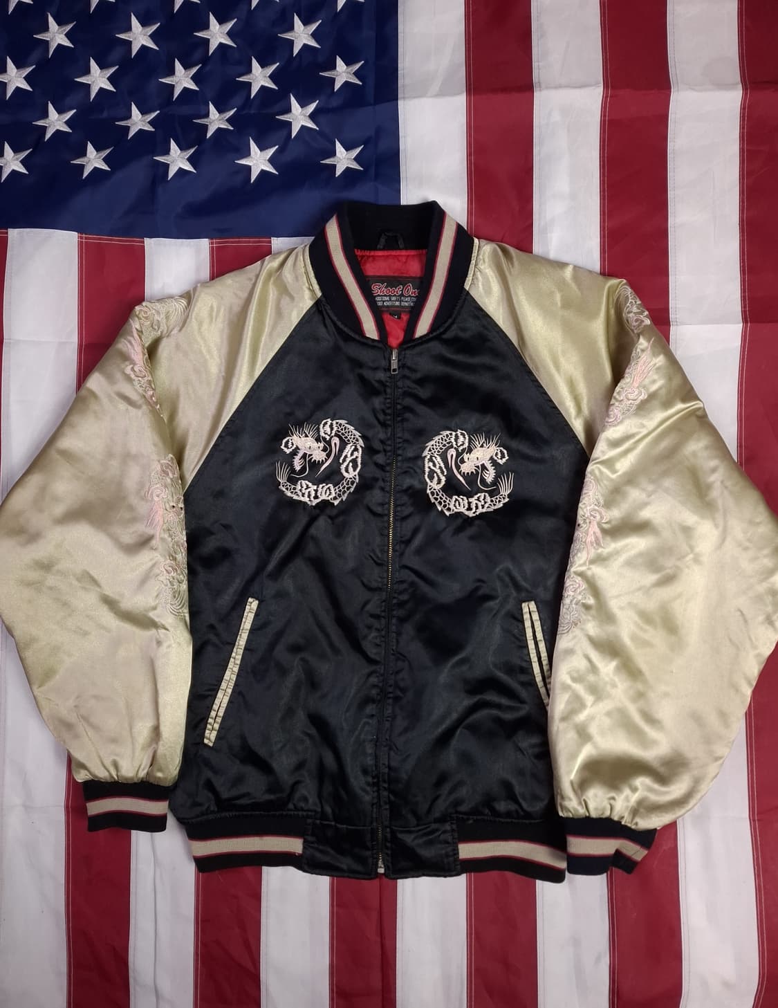 오리지날 일본판 Shoot One 미육군 11공수사단 수베니어 스카잔 상품이미지3