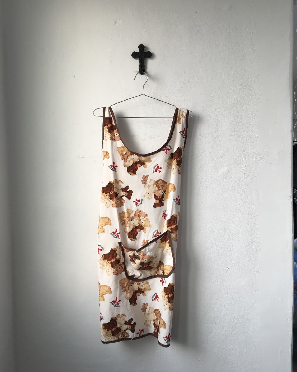 Bear pattern apron 상품이미지2