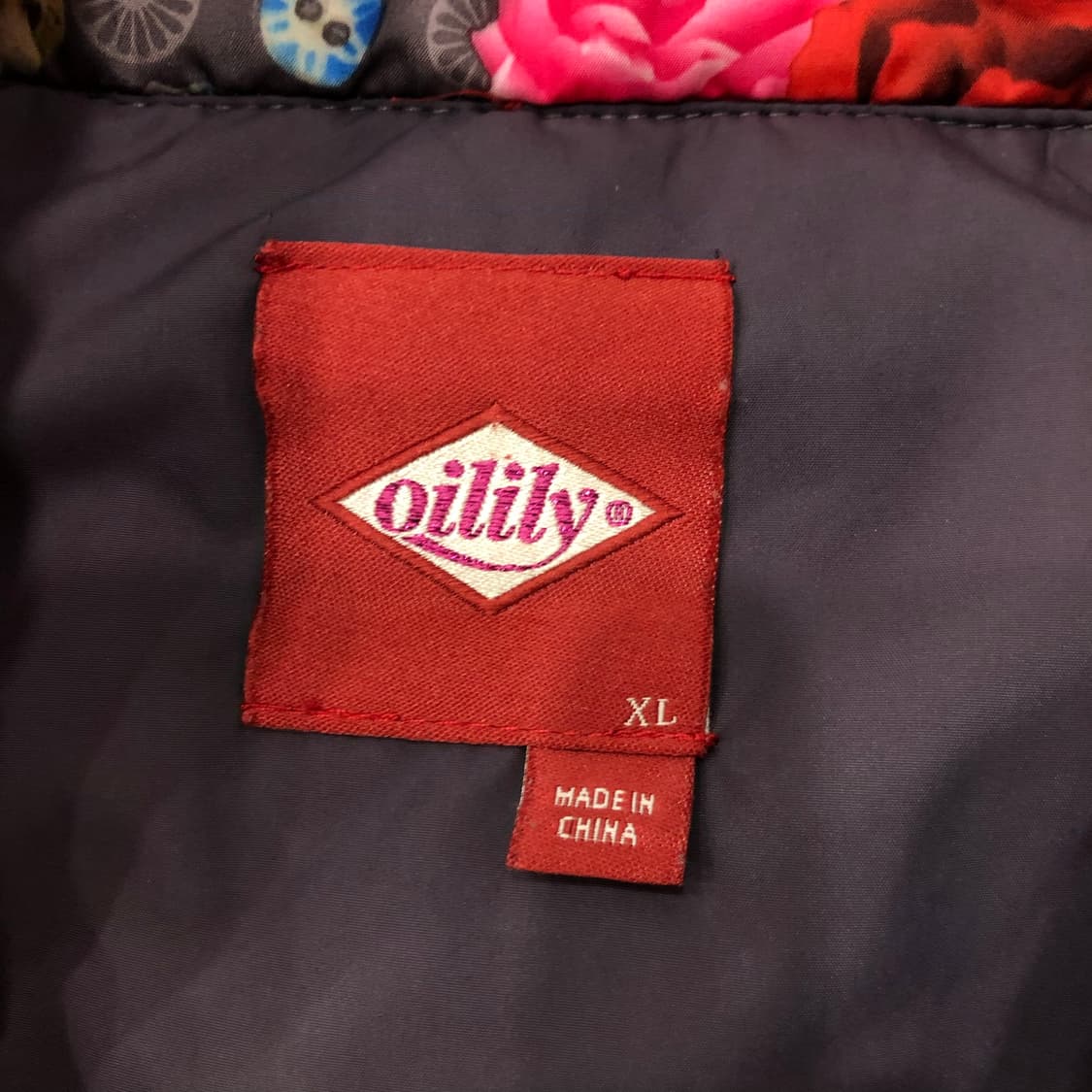 XL 오일릴리 플라워 패턴 점퍼 상품이미지5