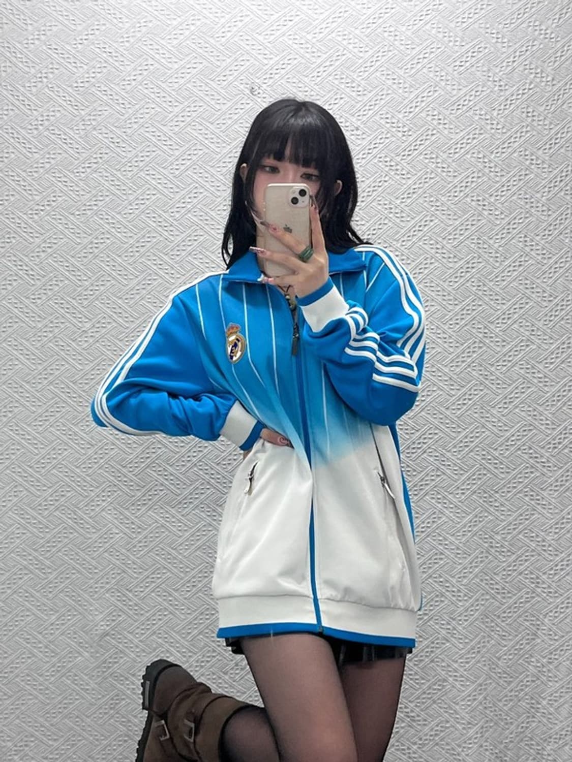아디다스 올드스쿨 레트로 레알마드리드 져지 집업 115 C11637 상품이미지1
