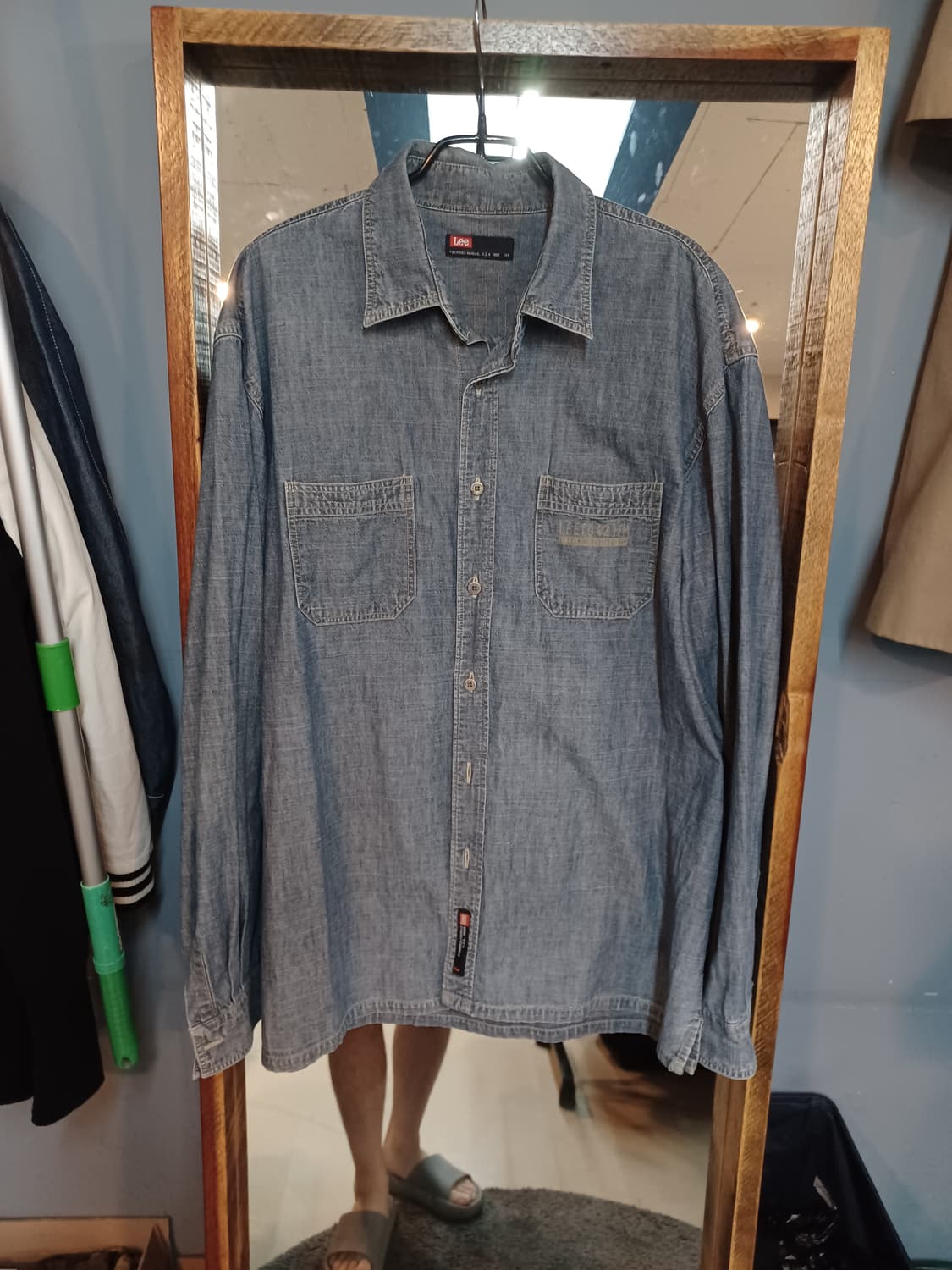Lee 데님 긴팔 셔츠남방 105 상품이미지1