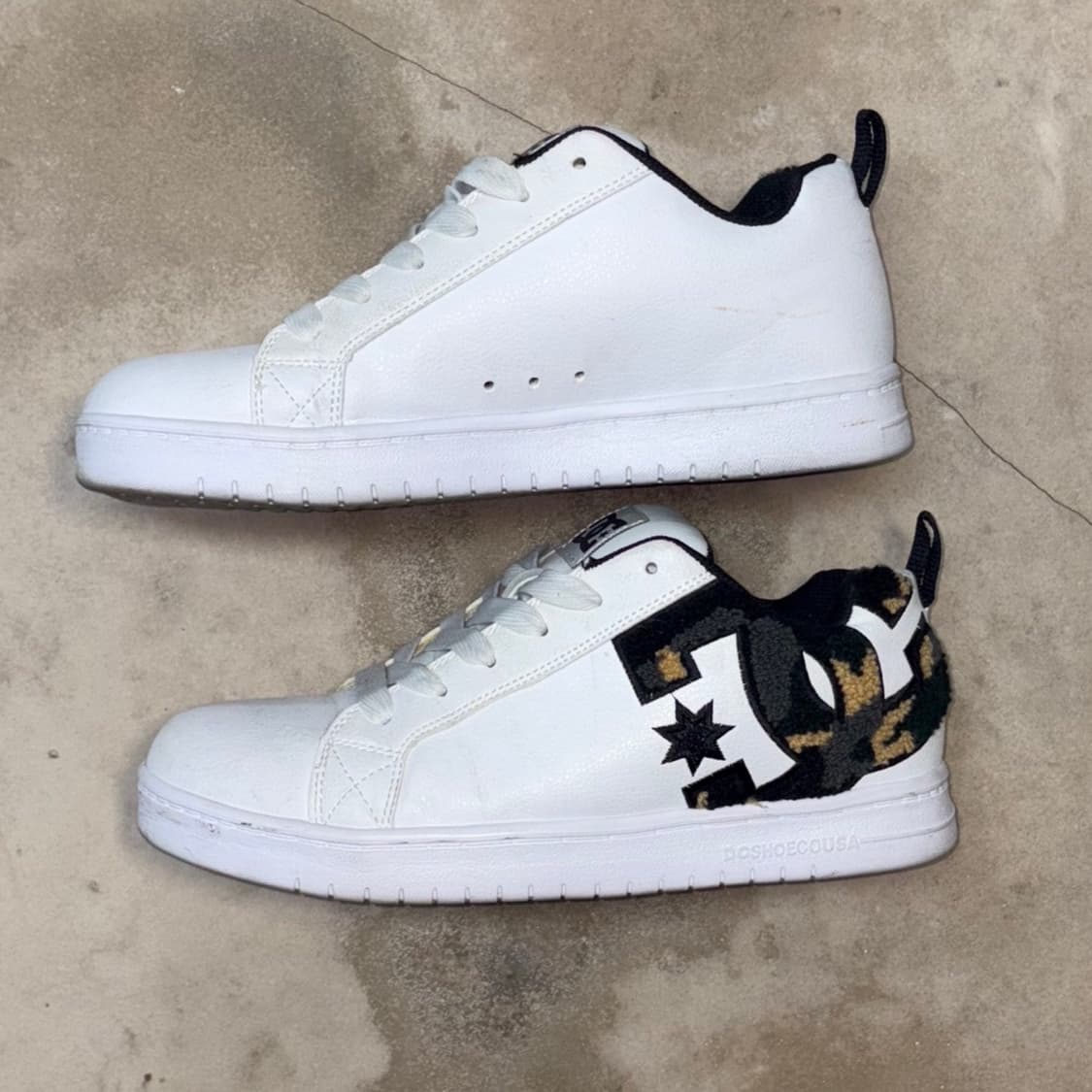 [270] DC Shoes Leopard Fur Logo Sneakers 상품이미지5