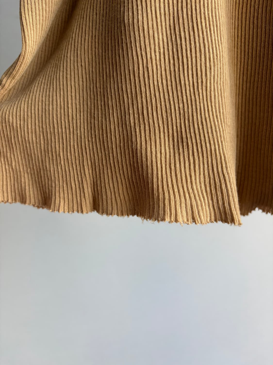 RE/DONE hanes 60s 리브 캡 슬리브 티셔츠 XS 리던헤인즈 상품이미지4