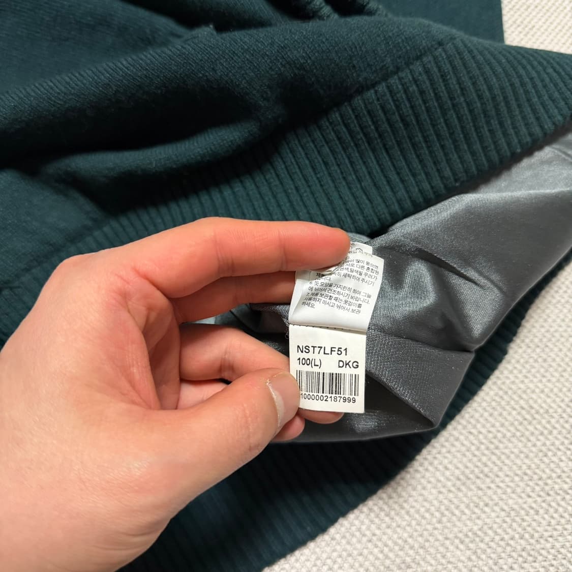 노스페이스 하프집업 니트 상품이미지5