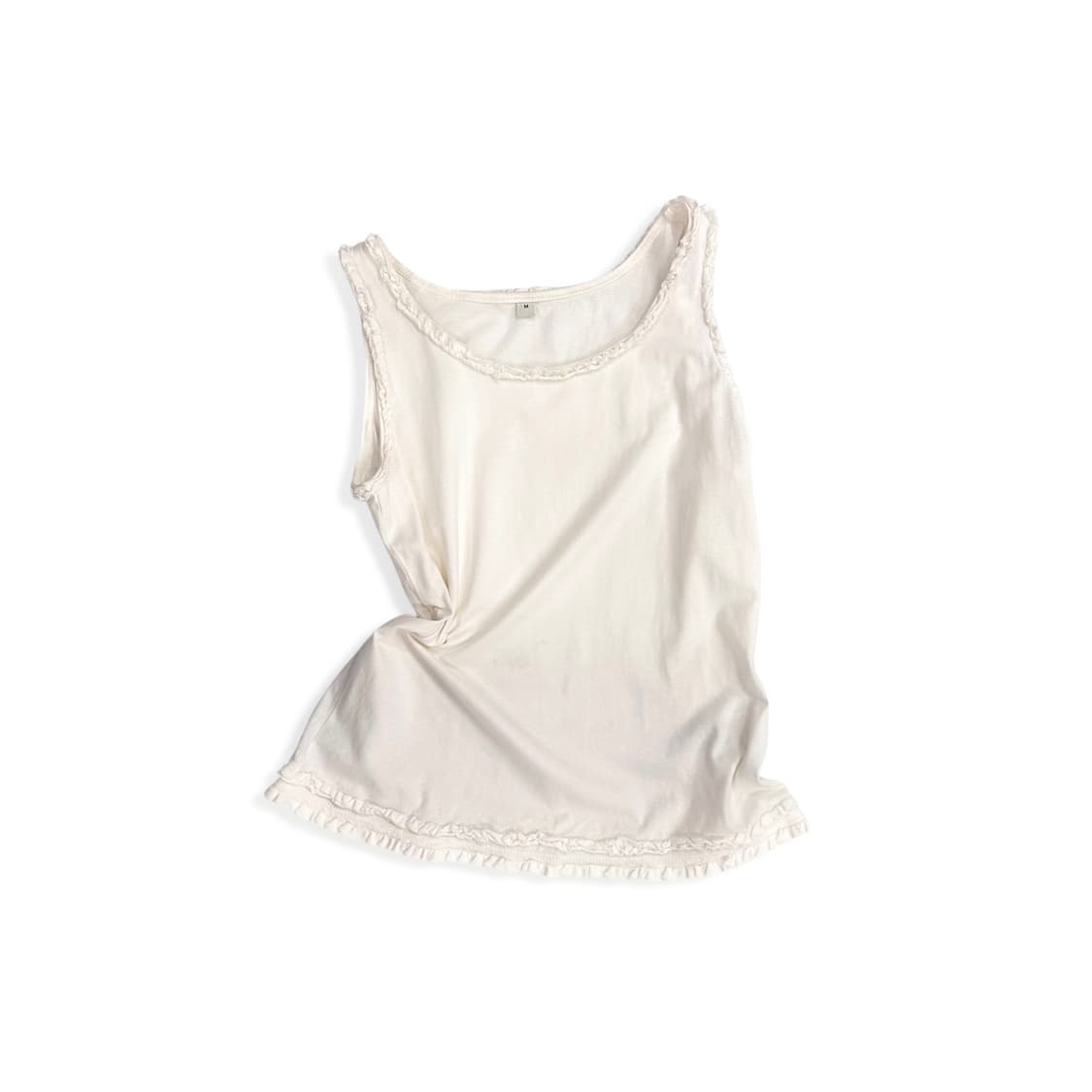 ivory frill sleeveless top 상품이미지1