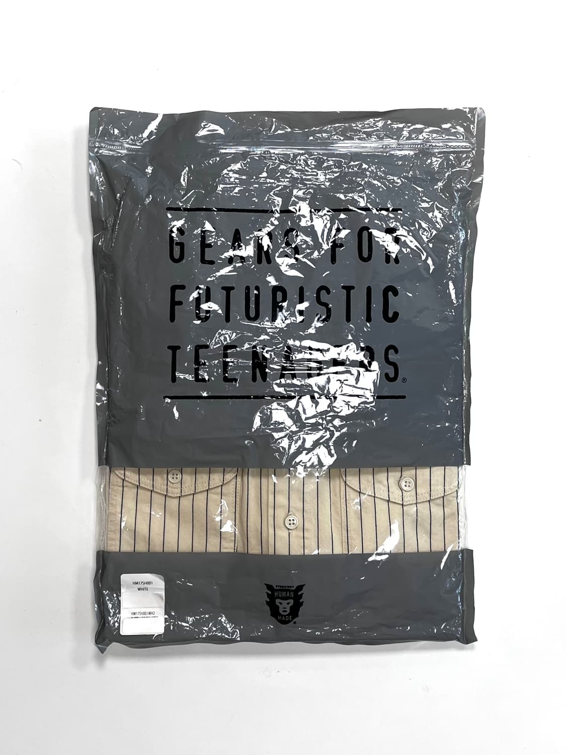 휴먼메이드 스트라이프 워크 셔츠 상품이미지1