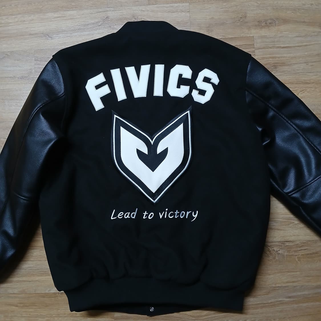 파이빅스 양궁 바시티 팀 점퍼 야구 자켓 누빔 화살 상품이미지1