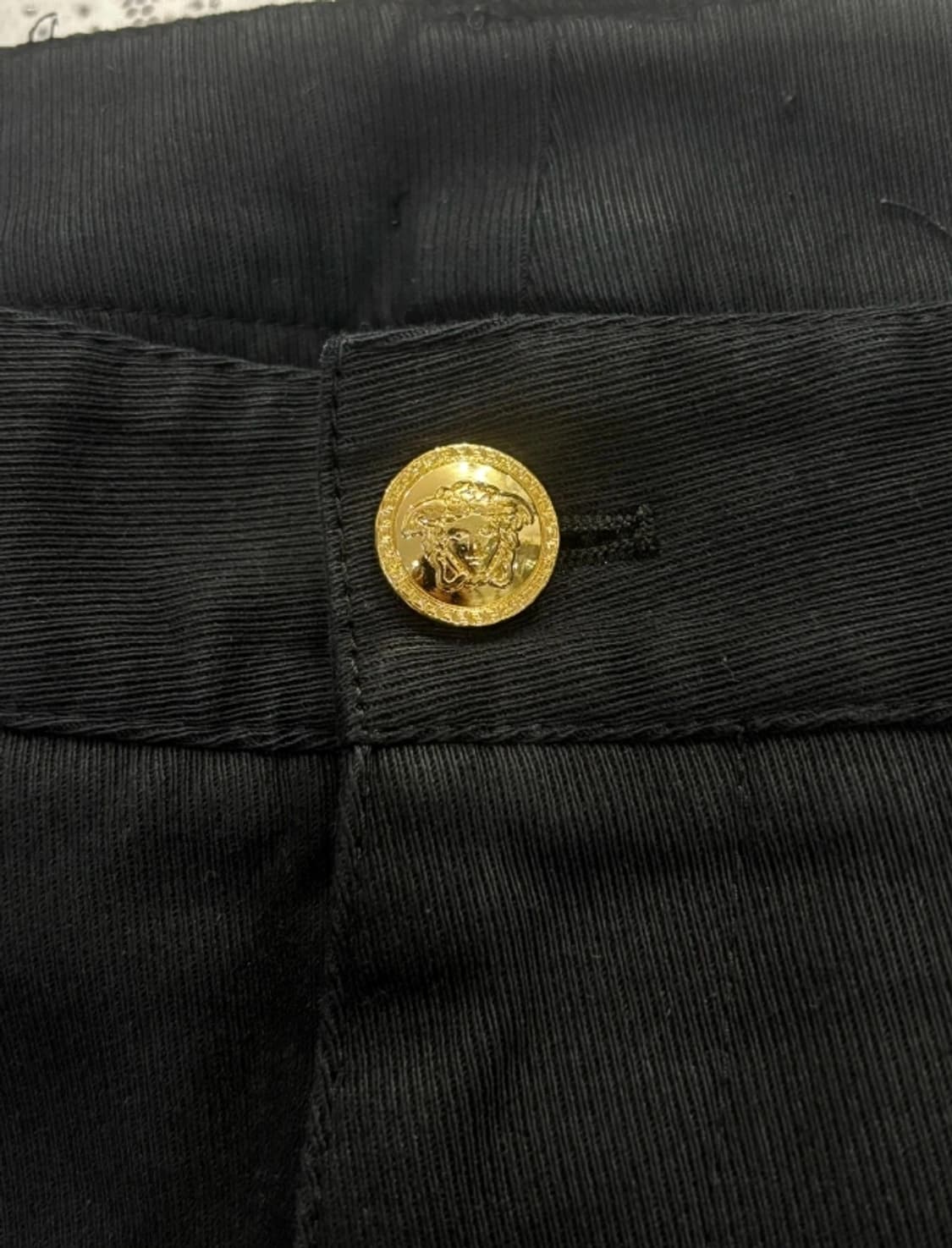 베르사체 블랙 팬츠 50 사이즈 상품이미지4