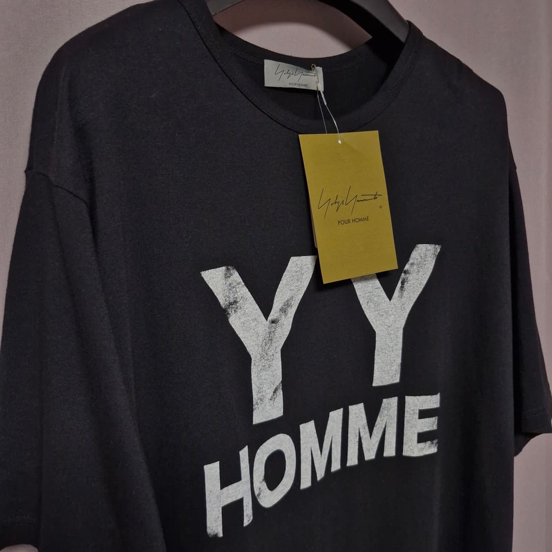 요지 야마모토 뿌르옴므 티셔츠 상품이미지3