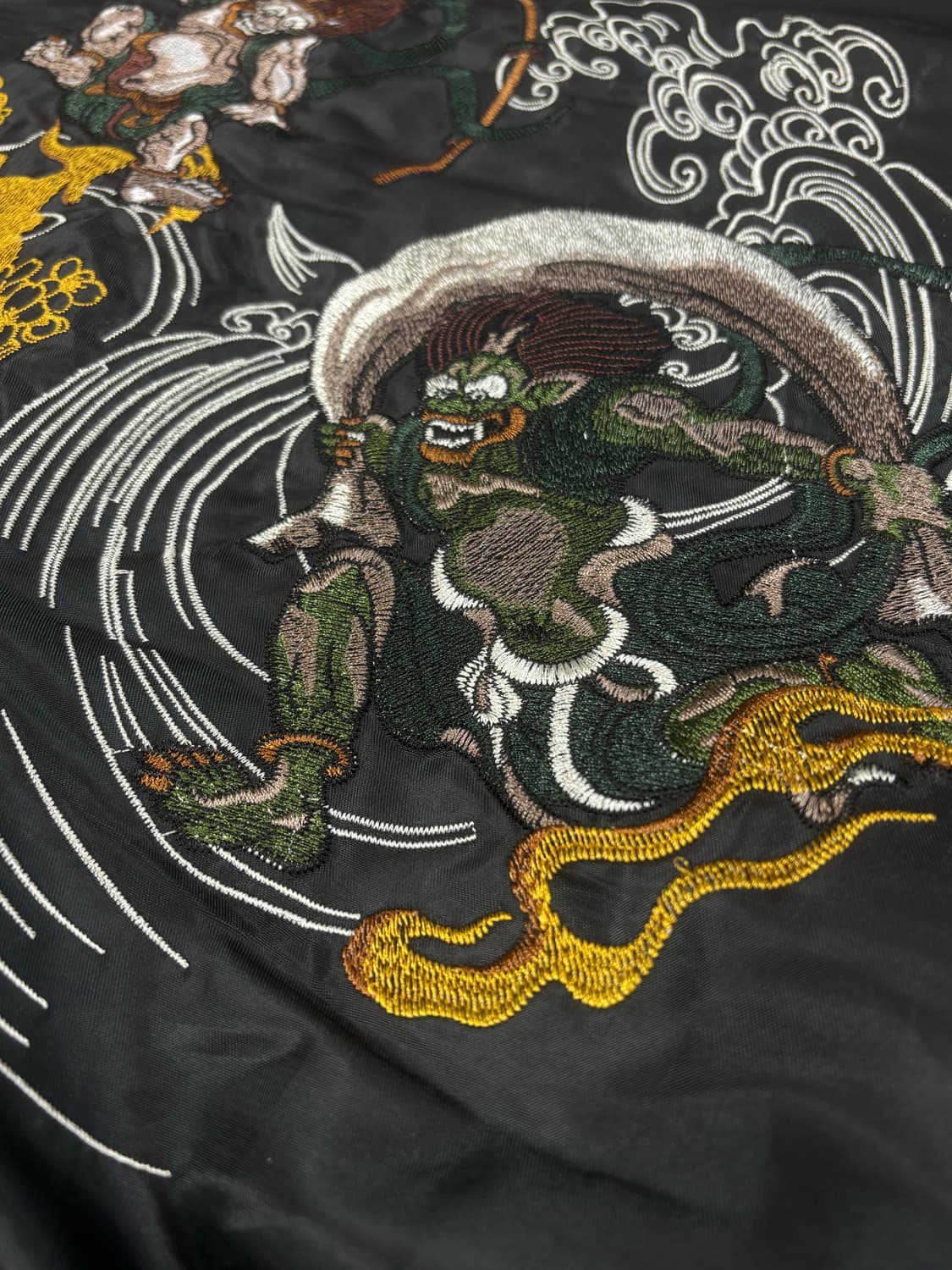 GXP1999 풍신 뇌신 자수 스카쟌 상품이미지5