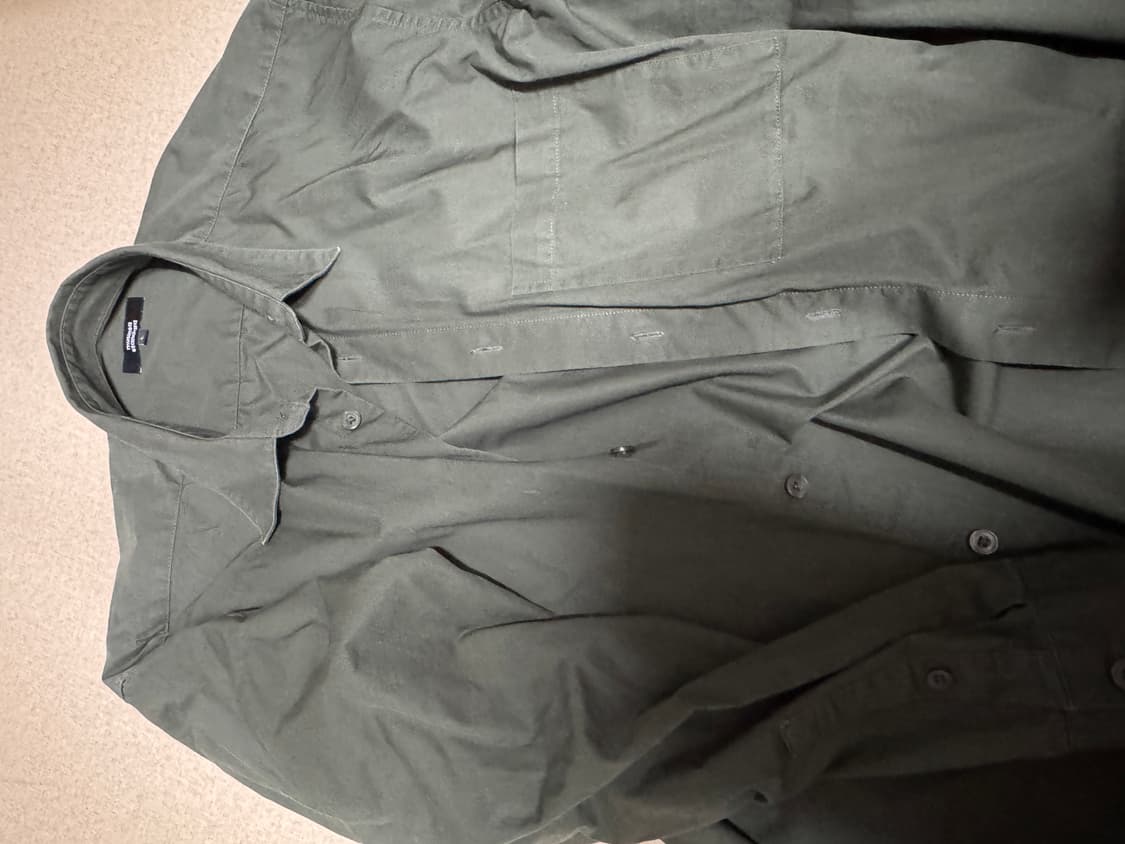 무신사 스탠다드 셔츠 XL 카키 상품이미지2