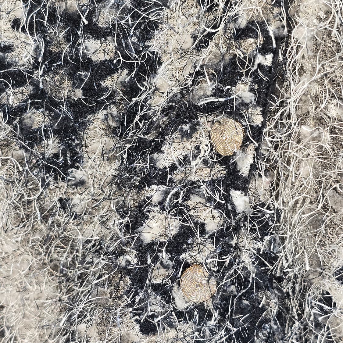 보카시 부클 니트 크롭 가디건 상품이미지7