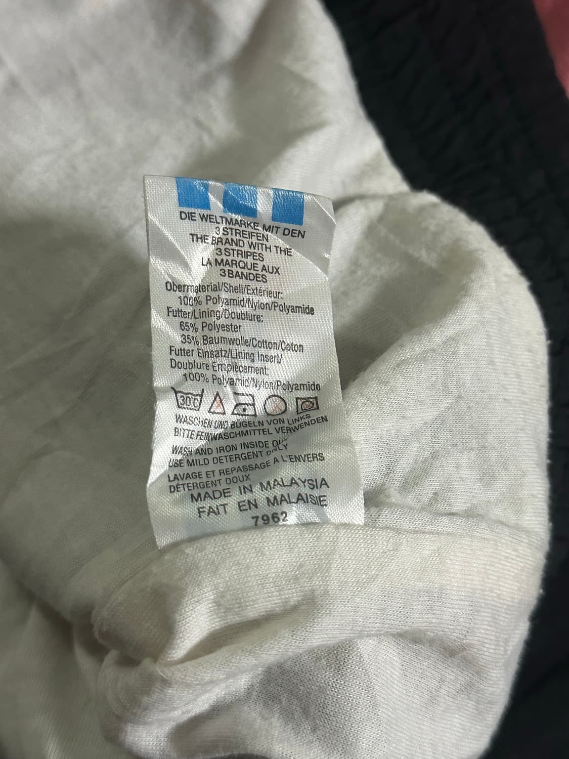 80-90s 아디다스 쉐브론 V라인 패치 바람막이 상품이미지6