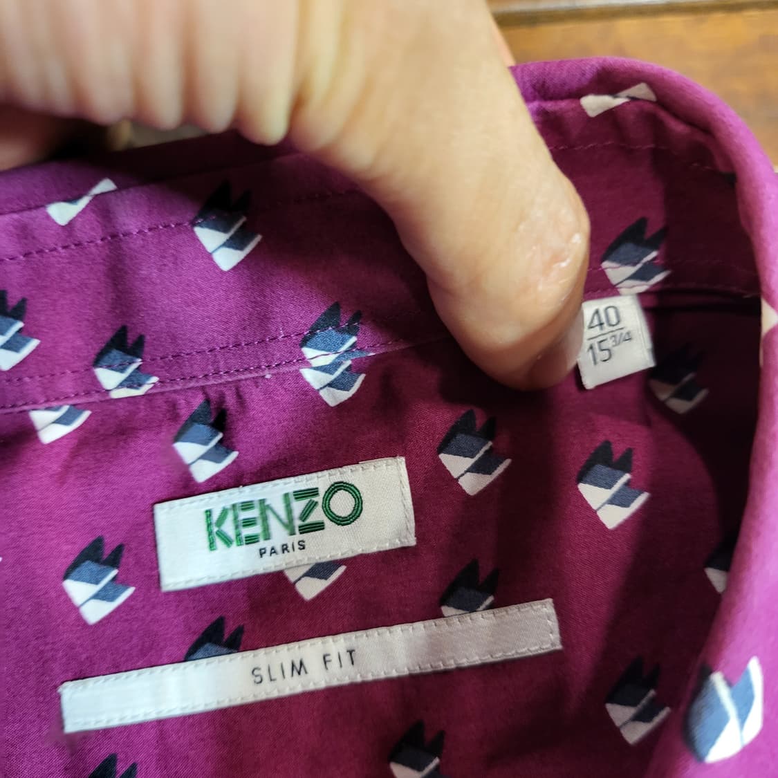 KENZO 겐조 셔츠 (40) 상품이미지5