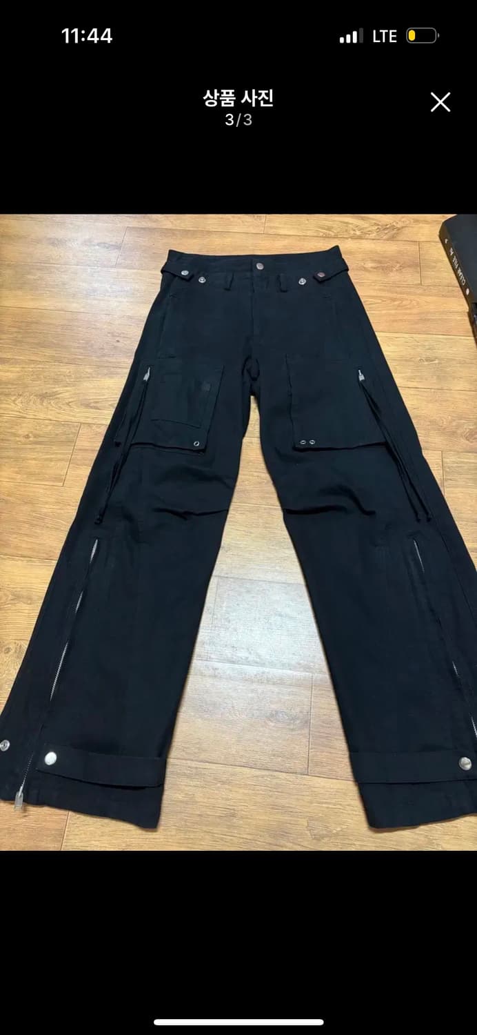 나체 nache SLAY WASHING PANTS BLACK 0size 상품이미지3