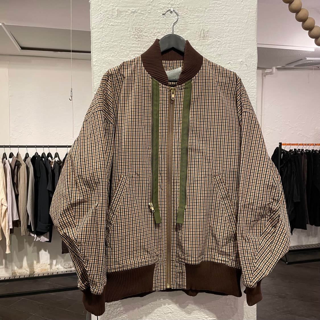 컬러 ma-1 도킹 봄버 자켓 상품이미지3