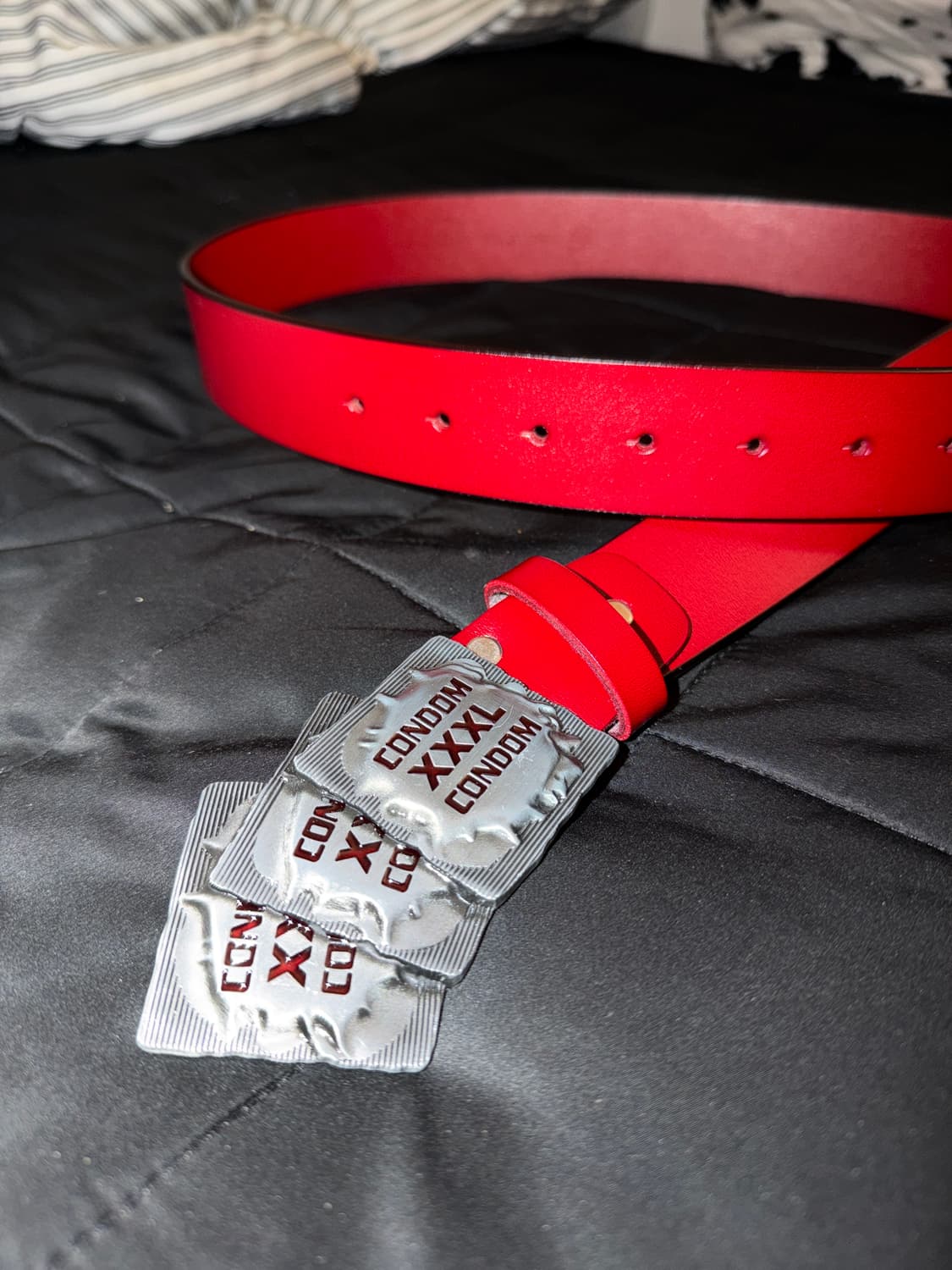 콘돔 잼스톤 레더 벨트 상품이미지1