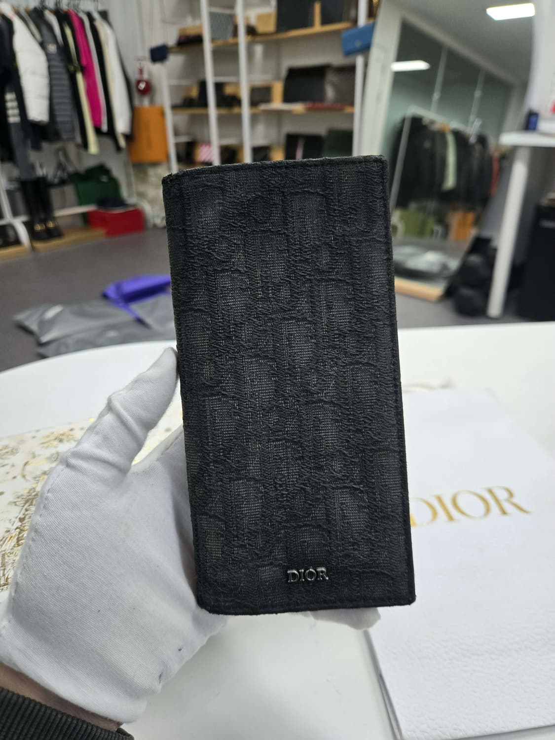 [A급컨디션] 디올 오블리크 장지갑 상품이미지1