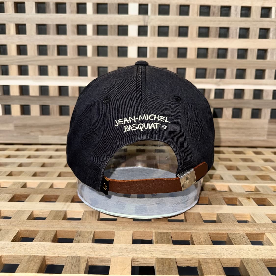 장미셸 바스키아 레더스트랩 캡 상품이미지3