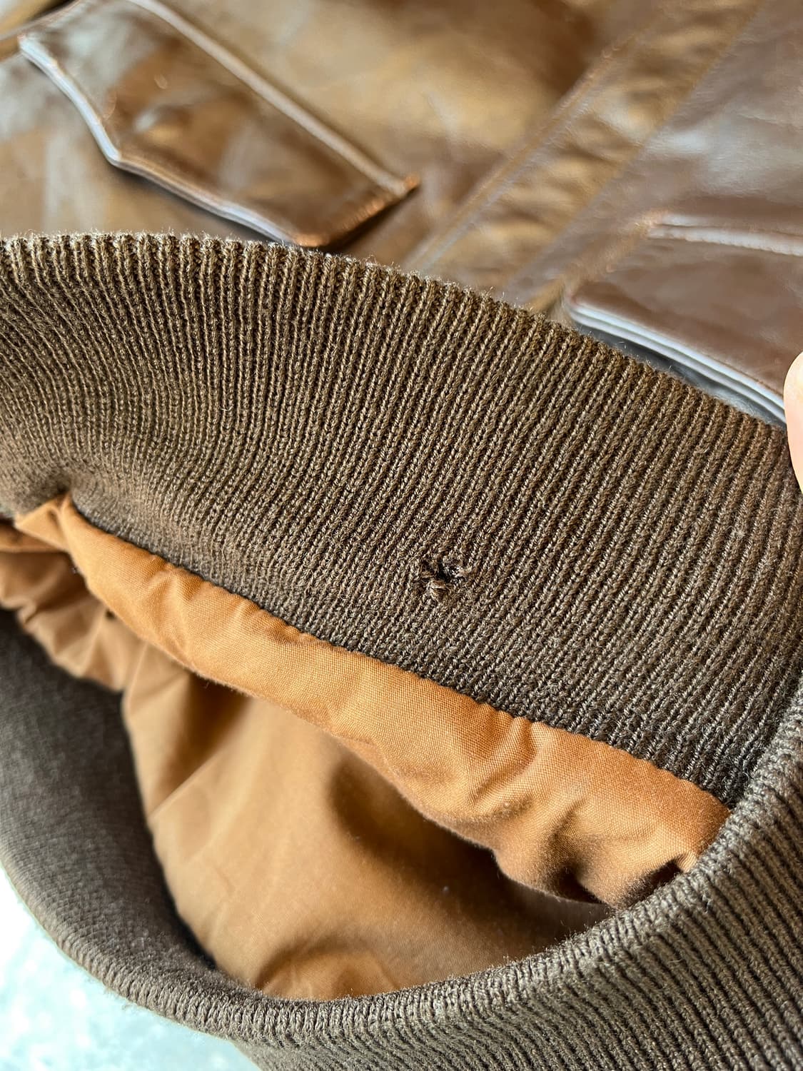 90‘s 나카타 쇼텐 홀스하이드 A-2 자켓 [ 100 ] 상품이미지10