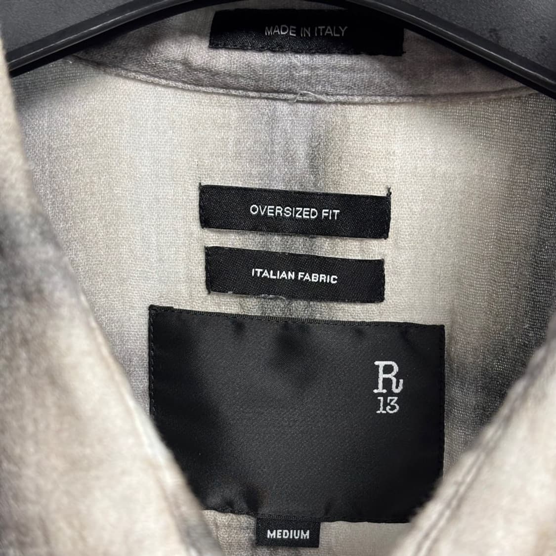 M) R13 알써티 블리치 셔츠 상품이미지2