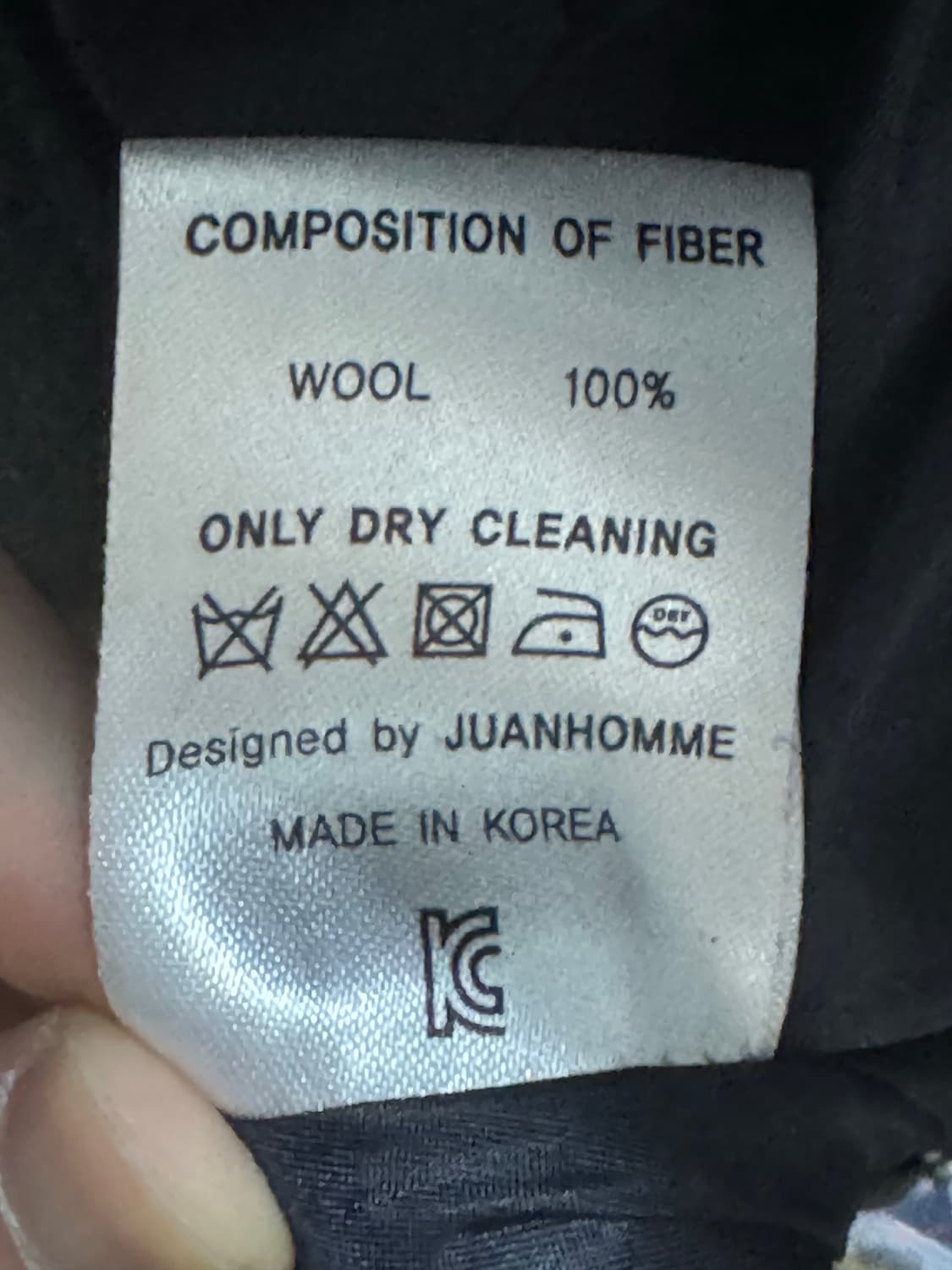 주앙옴므 울 해링턴 자켓 상품이미지4