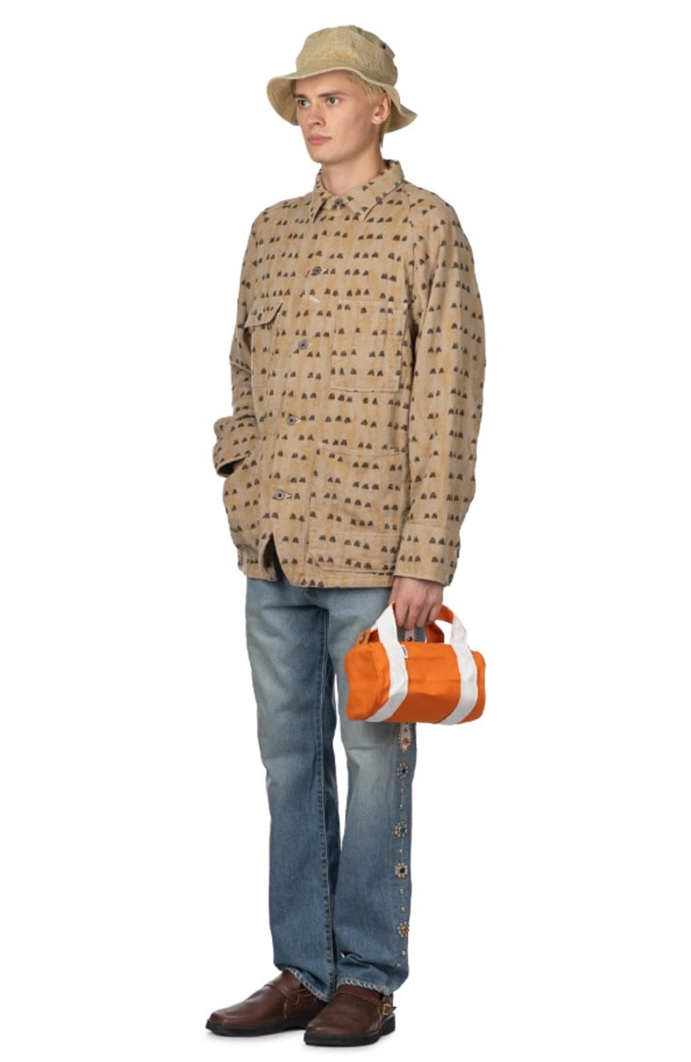 캐피탈 25aw TUME-BASHOH CACTUS 커버올 4 상품이미지7