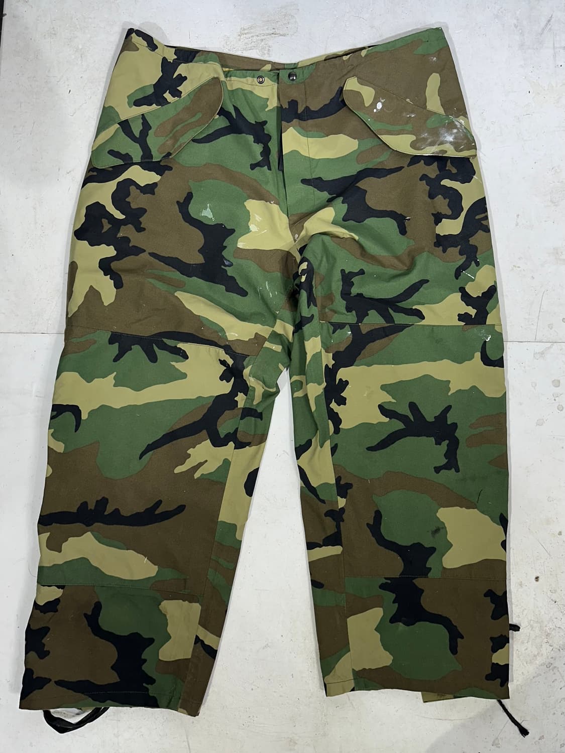 빈티지 카키 밀리터리 미군 카모 오버 트라우저 전투복 바지 미군 팬츠  상품이미지4