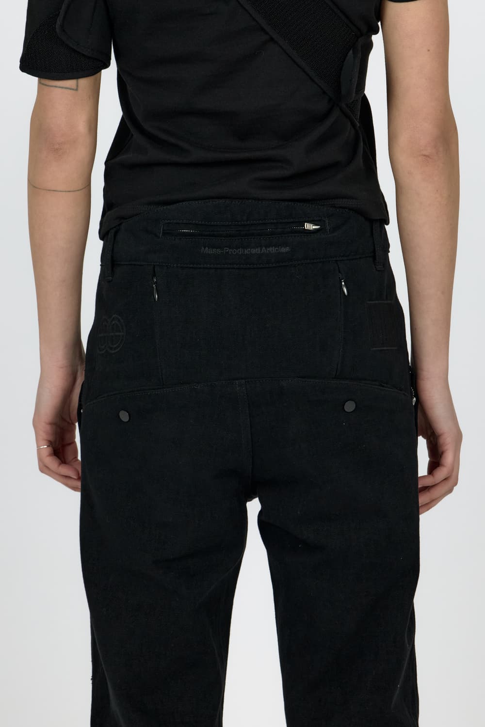 플라스틱프로덕트 MPa UTILITY PANTS WOMEN (BLACK 상품이미지4