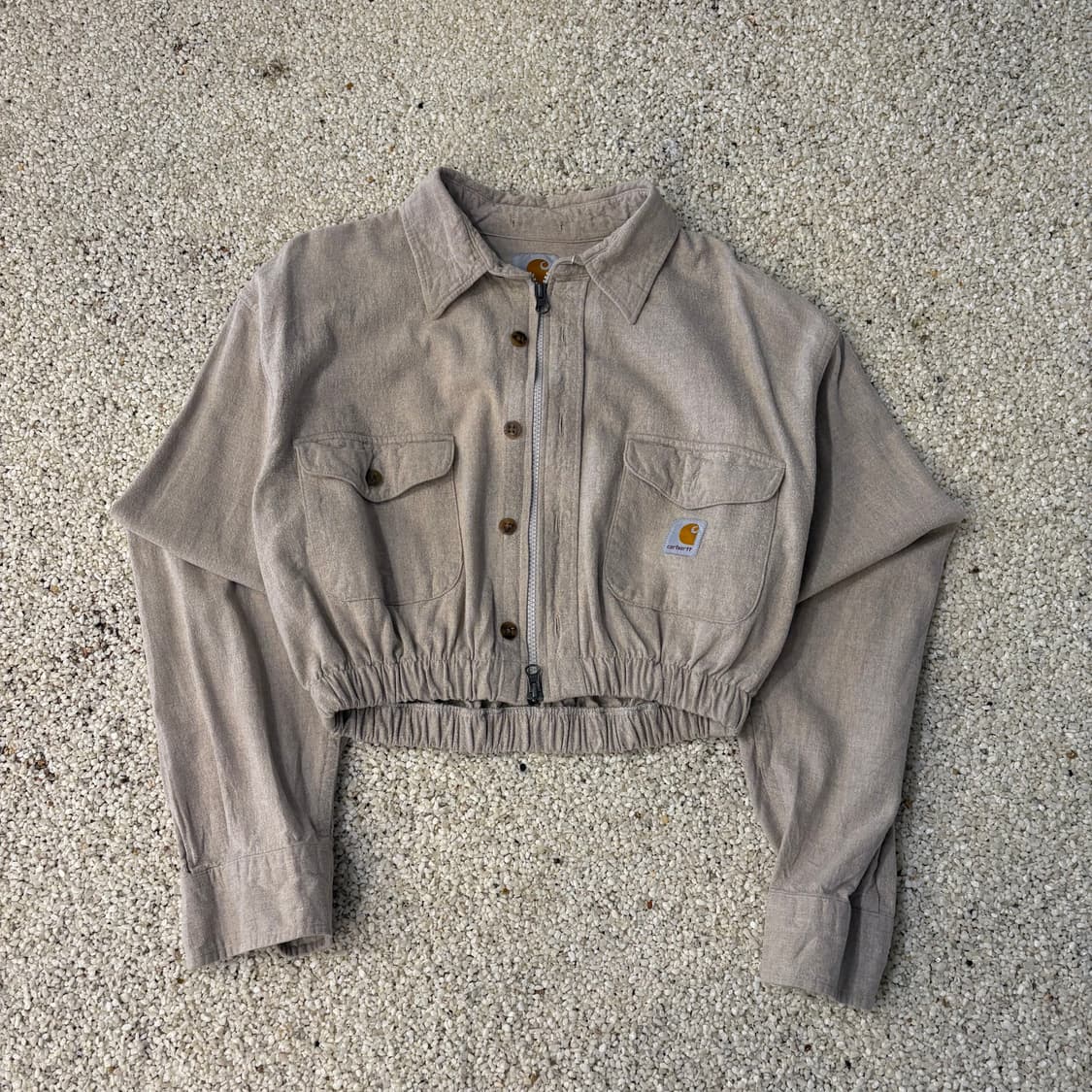 칼하트 커스텀 크롭 셔츠 ⭐️855 상품이미지1