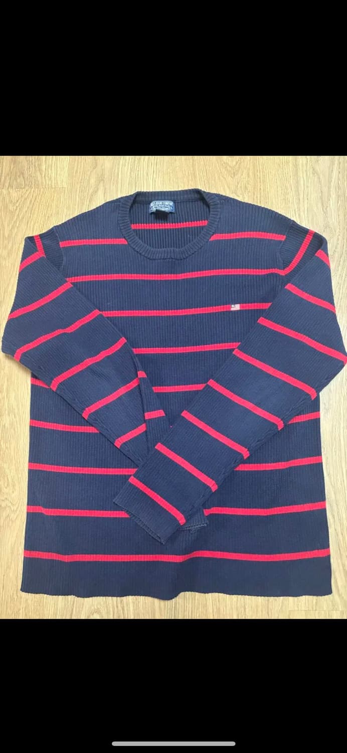 폴로 단가라 니트 상품이미지1