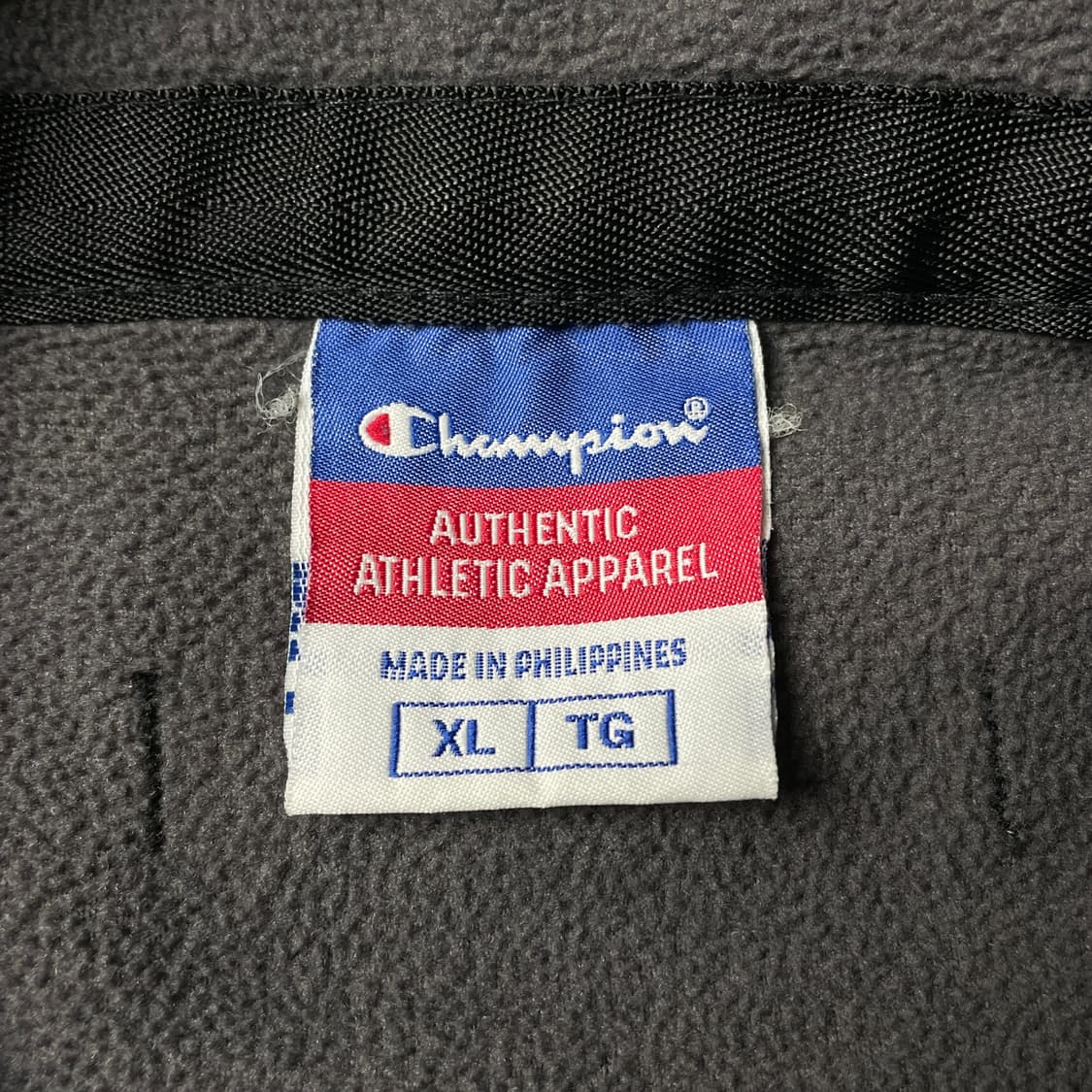 CHAMPION 00s 챔피온 빈티지 차콜 하프집업 플리스 A00553 상품이미지10