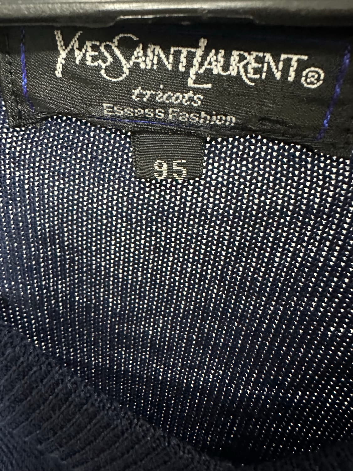 Ysl 입생로랑 올드스쿨 네이비 니트 95 상품이미지2