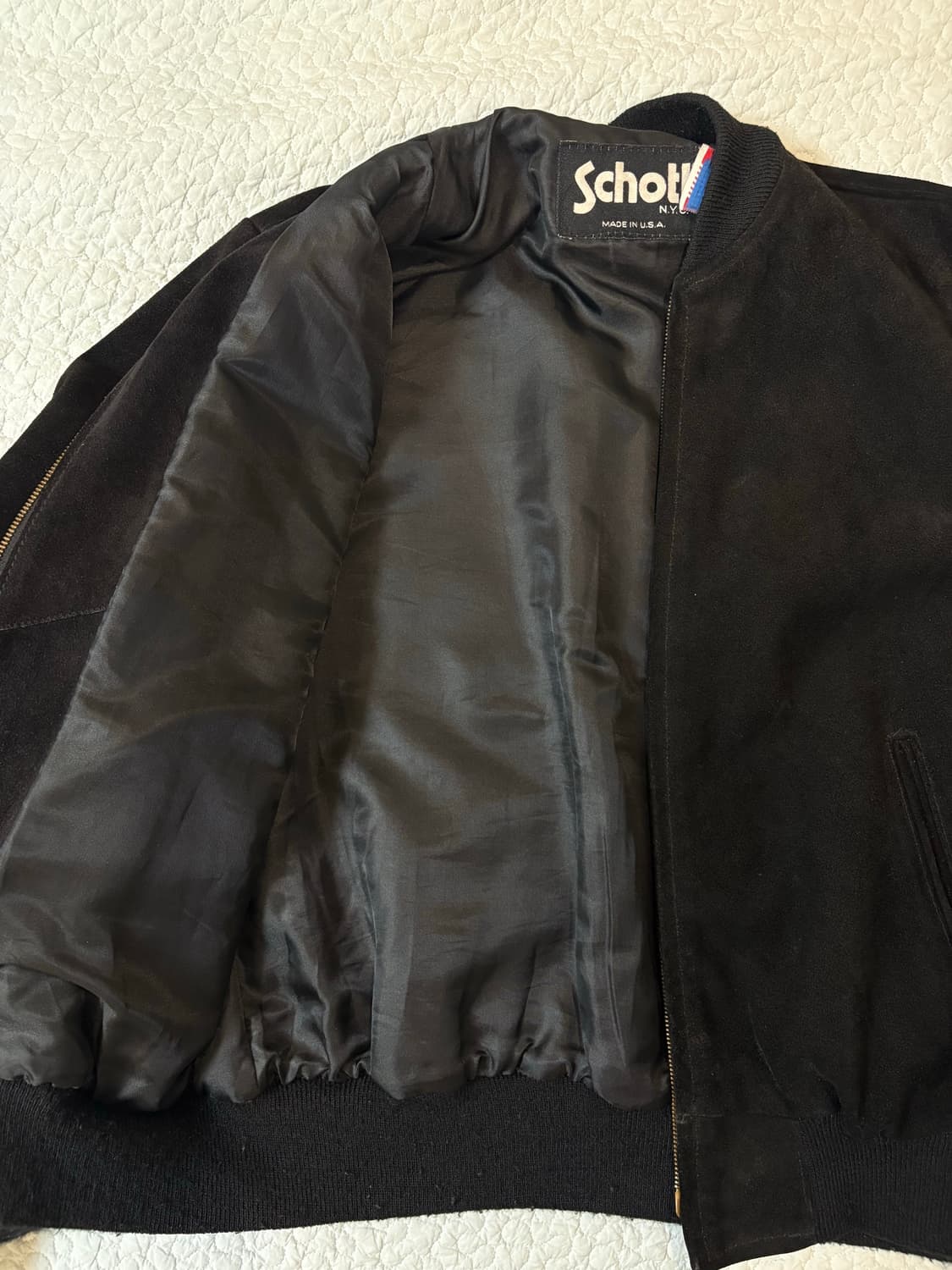 Schott Suede Blouson Jacket (crop)40size 상품이미지2