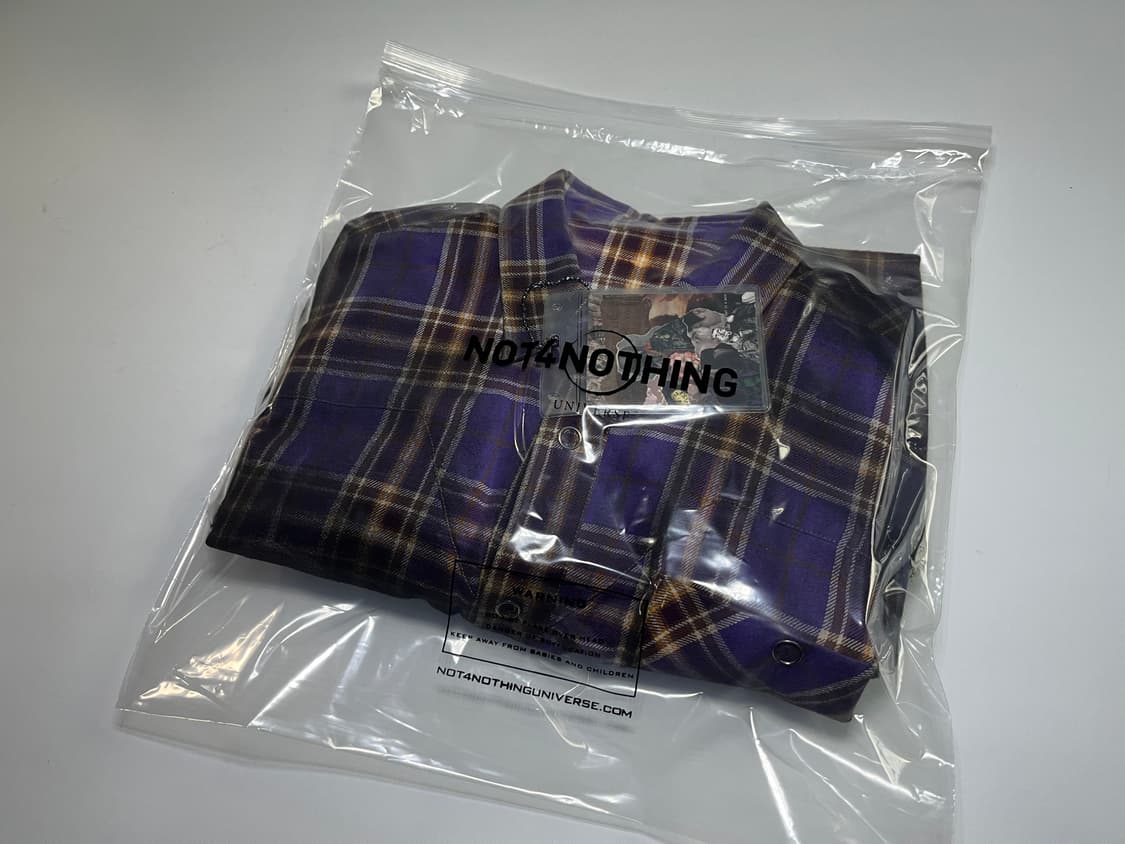 [OS] 빈티지 아카이브 폴른 엔젤 컷 아웃 체크 셔츠 상품이미지4