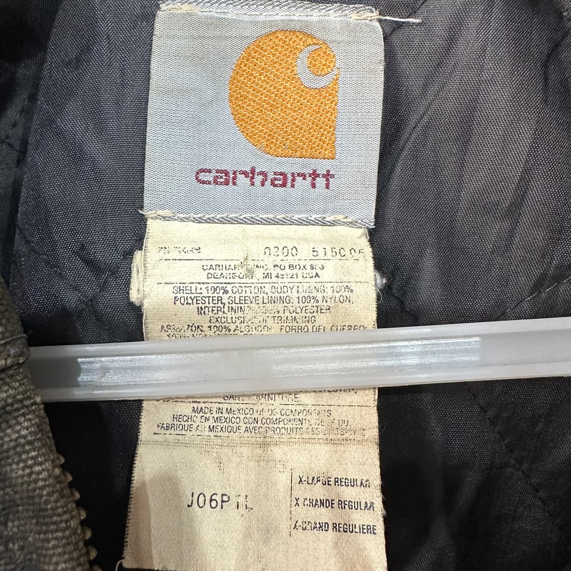 칼하트 J06 액티브 자켓 XL 상품이미지5