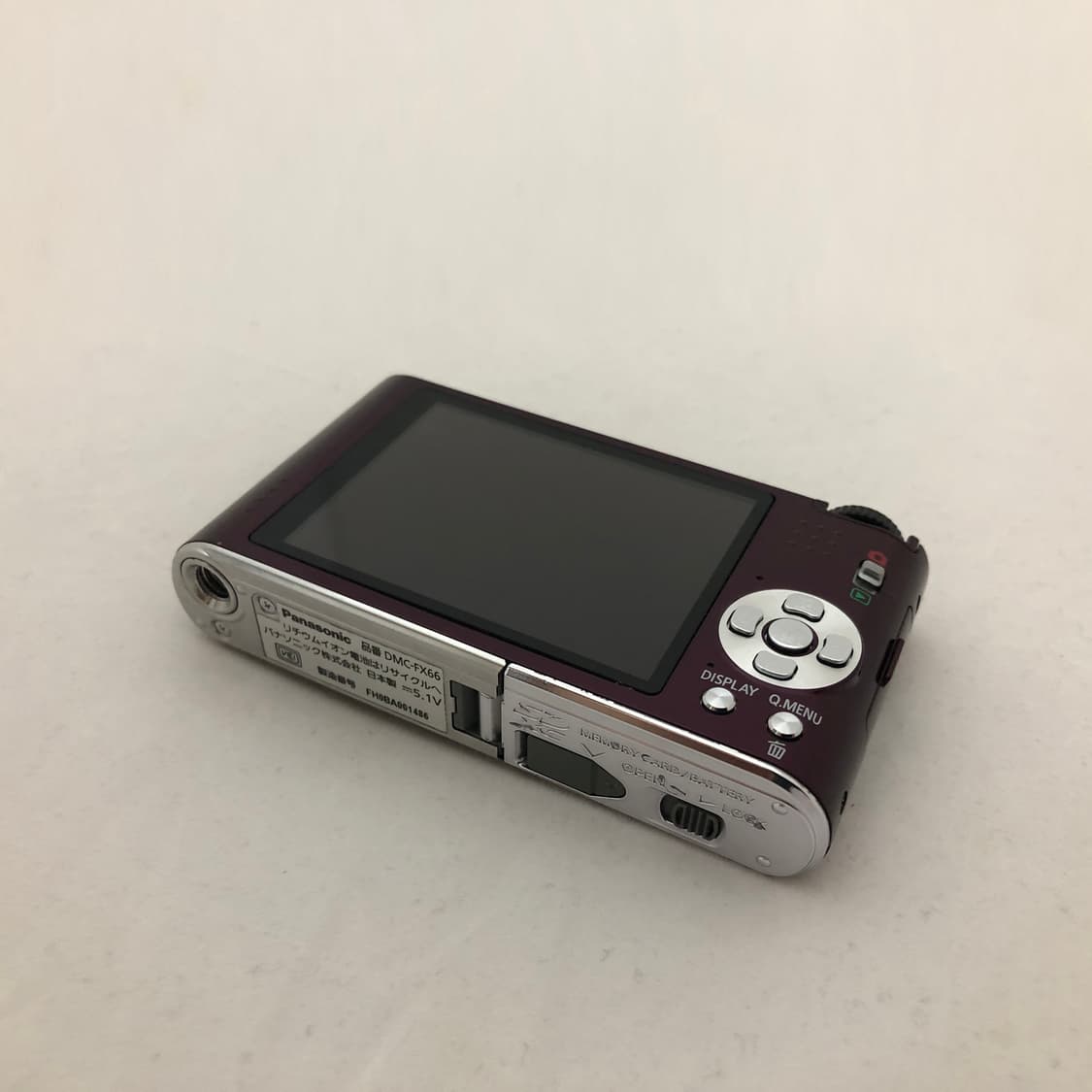 파나소닉 루믹스 Lumix DMC-FX66 빈티지 디카 와인컬러  상품이미지5