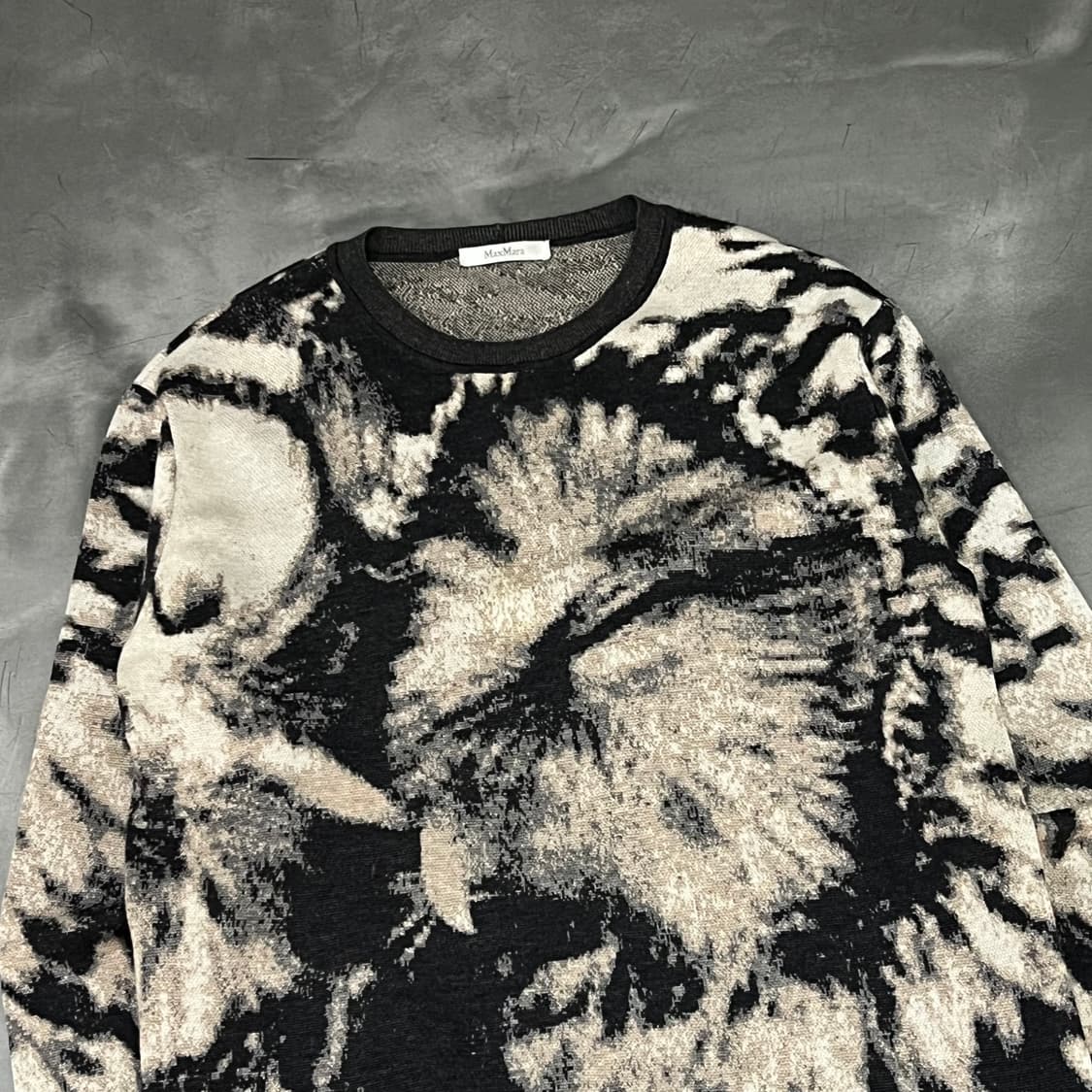  막스마라 캐시미어 블렌드 멀패턴 니트 +명품감정서 y15848 상품이미지3