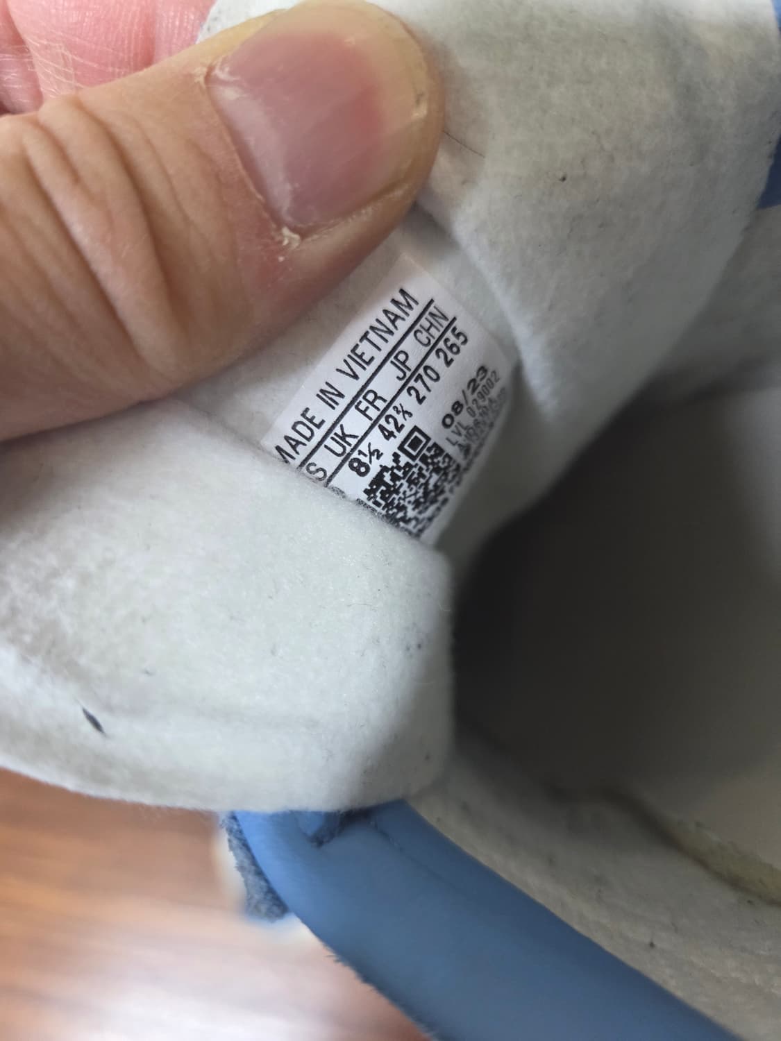 아디다스 가젤 스웨이드 스카이블루 270 상품이미지6