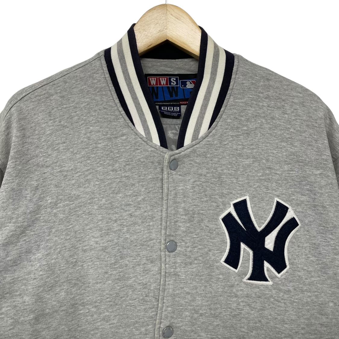 W.W.S 양키즈 스웻 바시티 자켓  상품이미지5