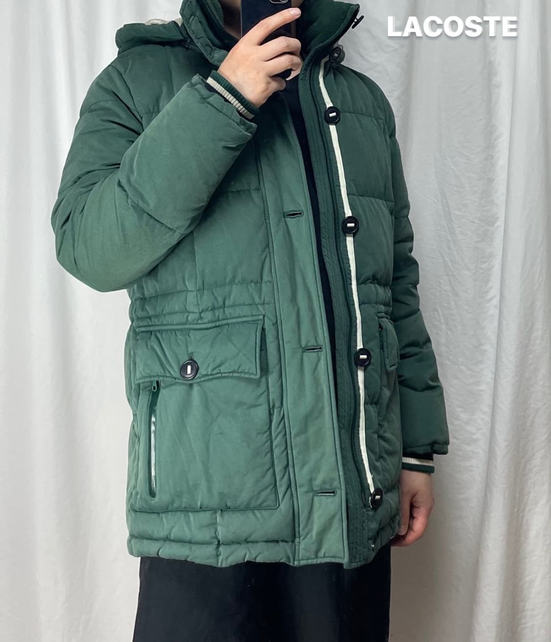 [100] 라코스테 패딩 (새상품급) 상품이미지3